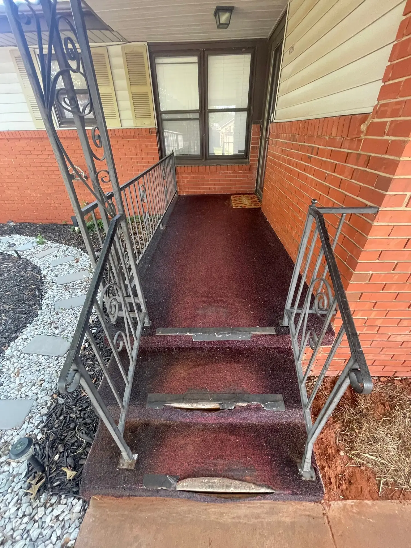 Stair Restoration before