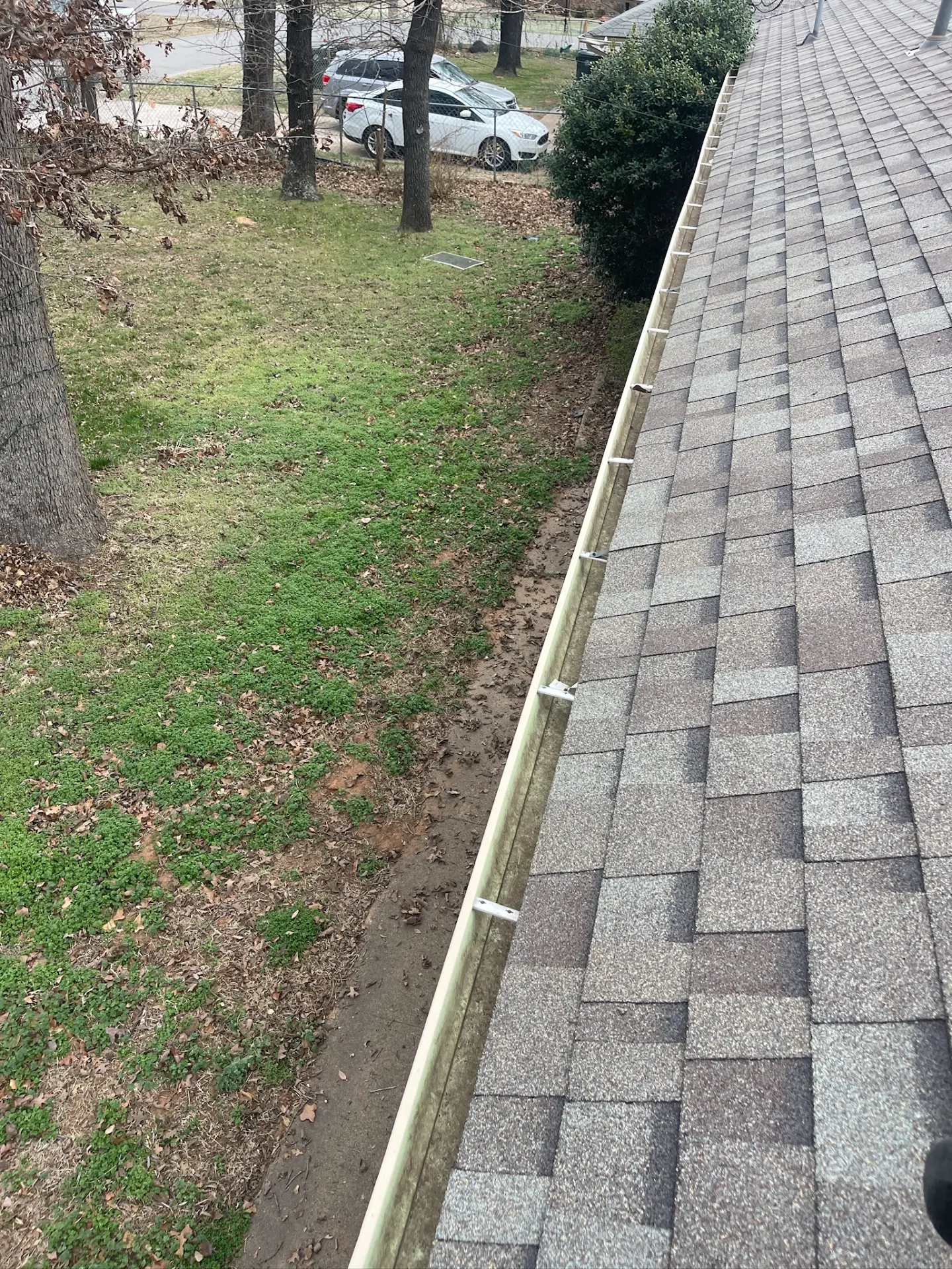 Gutter Cleaning after