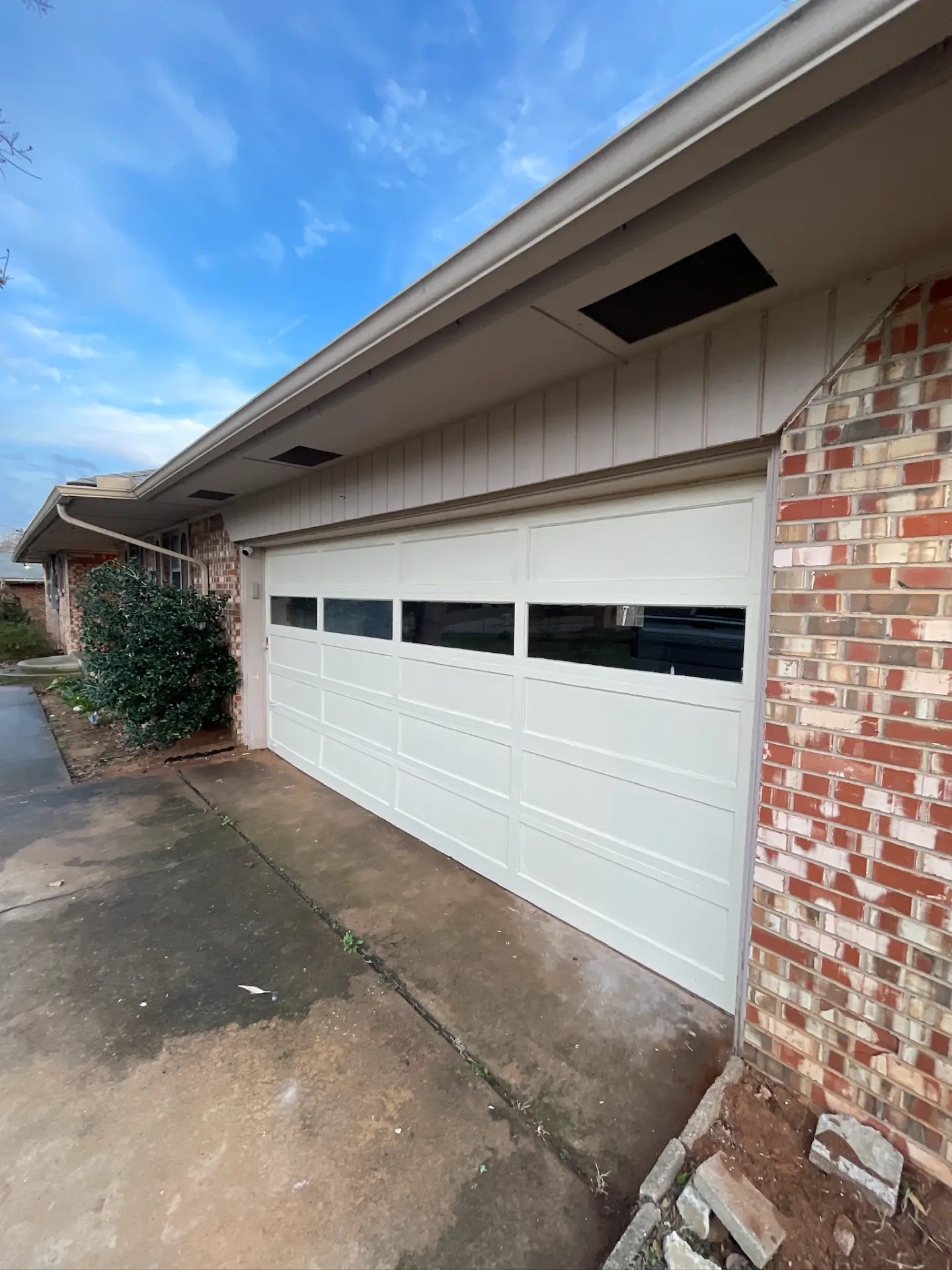 Garage Door Repaint after